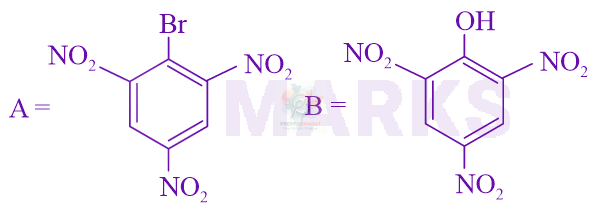 JEE Main 2024 Chemistry, Hydrocarbons — option A figure