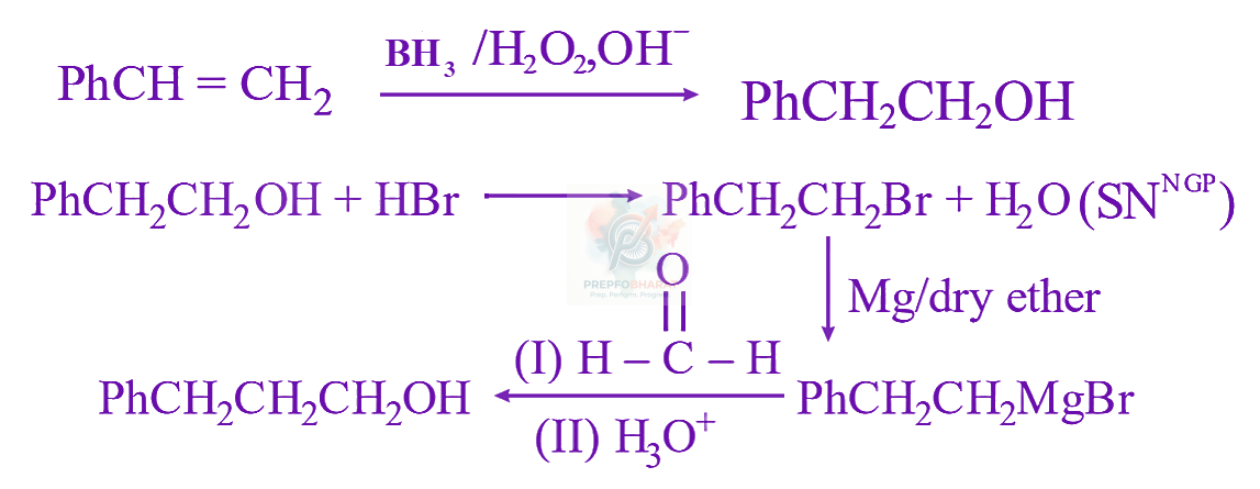 JEE Main 2024 Chemistry, Hydrocarbons — solution figure