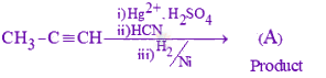 JEE Main 2025 Chemistry, Hydrocarbons — question figure