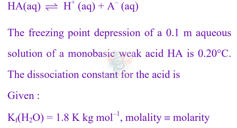 JEE Main 2025 Chemistry, Solutions — question figure