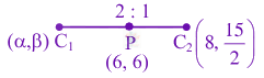 JEE Main 2024 Mathematics, Circle — solution figure 2