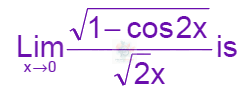 JEE Main 2002 Mathematics, Limits — question figure
