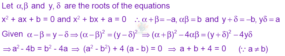 JEE Main 2002 Mathematics, Quadratic Equation — solution figure