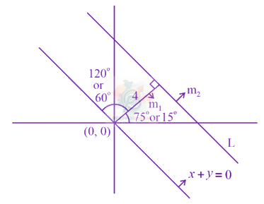 JEE Main 2019 Mathematics, Straight Lines — solution figure