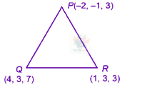 JEE Main 2025 Mathematics, Three Dimensional Geometry — solution figure