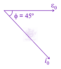JEE Main 2018 Physics, Alternating Current — solution figure