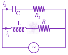 JEE Main 2019 Physics, Alternating Current — solution figure
