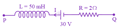 JEE Main 2020 Physics, Alternating Current — question figure