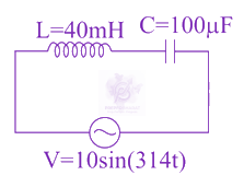 JEE Main 2020 Physics, Alternating Current — solution figure 1