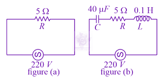 JEE Main 2021 Physics, Alternating Current — question figure