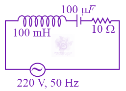 JEE Main 2022 Physics, Alternating Current — question figure