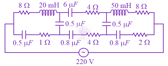 JEE Main 2022 Physics, Alternating Current — question figure