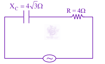 JEE Main 2024 Physics, Alternating Current — solution figure