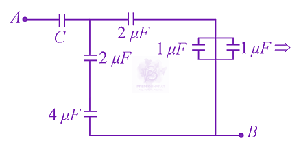 JEE Main 2019 Physics, Capacitance — solution figure 1