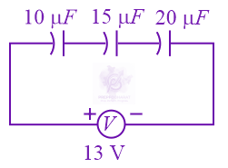 JEE Main 2022 Physics, Capacitance — question figure