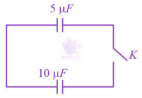JEE Main 2022 Physics, Capacitance — question figure