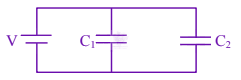 JEE Main 2024 Physics, Capacitance — solution figure