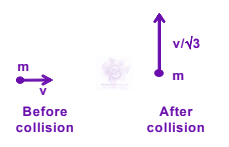 JEE Main 2005 Physics, Center of Mass Momentum and Collision — question figure