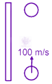 JEE Main 2019 Physics, Center of Mass Momentum and Collision — solution figure 2