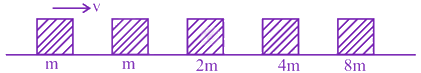 JEE Main 2020 Physics, Center of Mass Momentum and Collision — question figure