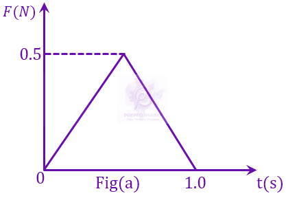 JEE Main 2023 Physics, Center of Mass Momentum and Collision — question figure 1