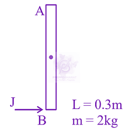 JEE Main 2024 Physics, Center of Mass Momentum and Collision — solution figure