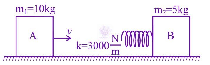 JEE Main 2025 Physics, Center of Mass Momentum and Collision — question figure