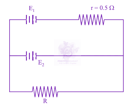 JEE Main 2013 Physics, Current Electricity — question figure
