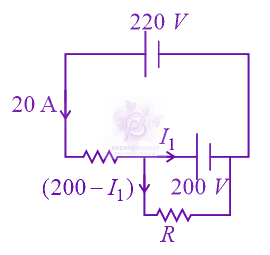 JEE Main 2014 Physics, Current Electricity — solution figure