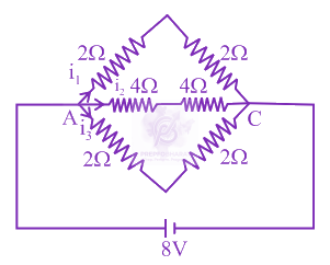 JEE Main 2020 Physics, Current Electricity — solution figure
