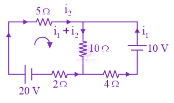 JEE Main 2020 Physics, Current Electricity — solution figure