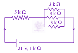JEE Main 2021 Physics, Current Electricity — question figure