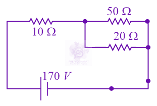 JEE Main 2021 Physics, Current Electricity — question figure