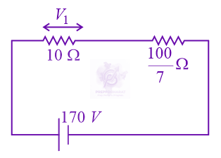 JEE Main 2021 Physics, Current Electricity — solution figure