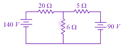 JEE Main 2021 Physics, Current Electricity — question figure