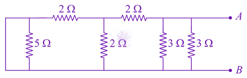 JEE Main 2021 Physics, Current Electricity — question figure