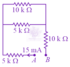 JEE Main 2022 Physics, Current Electricity — question figure