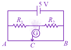 JEE Main 2022 Physics, Current Electricity — question figure