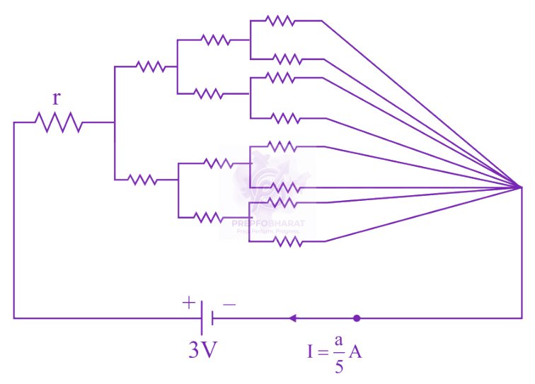 JEE Main 2022 Physics, Current Electricity — solution figure 1