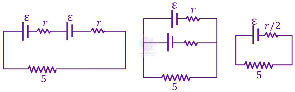 JEE Main 2023 Physics, Current Electricity — solution figure
