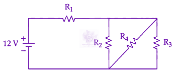 JEE Main 2024 Physics, Current Electricity — question figure