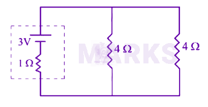 JEE Main 2024 Physics, Current Electricity — question figure