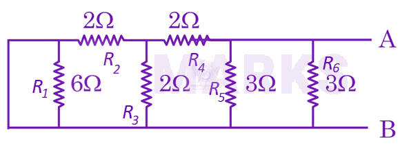 JEE Main 2024 Physics, Current Electricity — question figure
