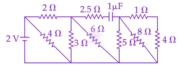 JEE Main 2025 Physics, Current Electricity — question figure