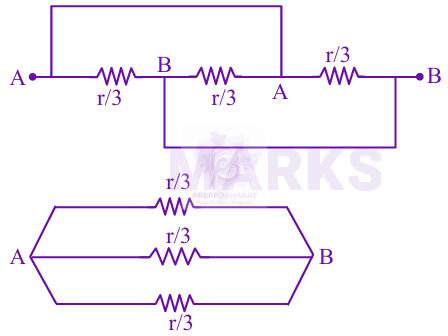 JEE Main 2025 Physics, Current Electricity — solution figure