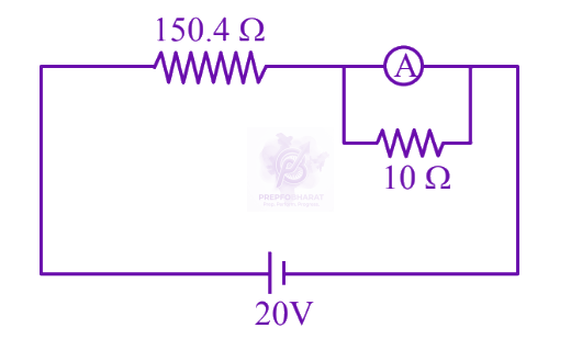 JEE Main 2025 Physics, Current Electricity — question figure