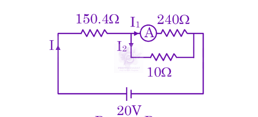 JEE Main 2025 Physics, Current Electricity — solution figure 1