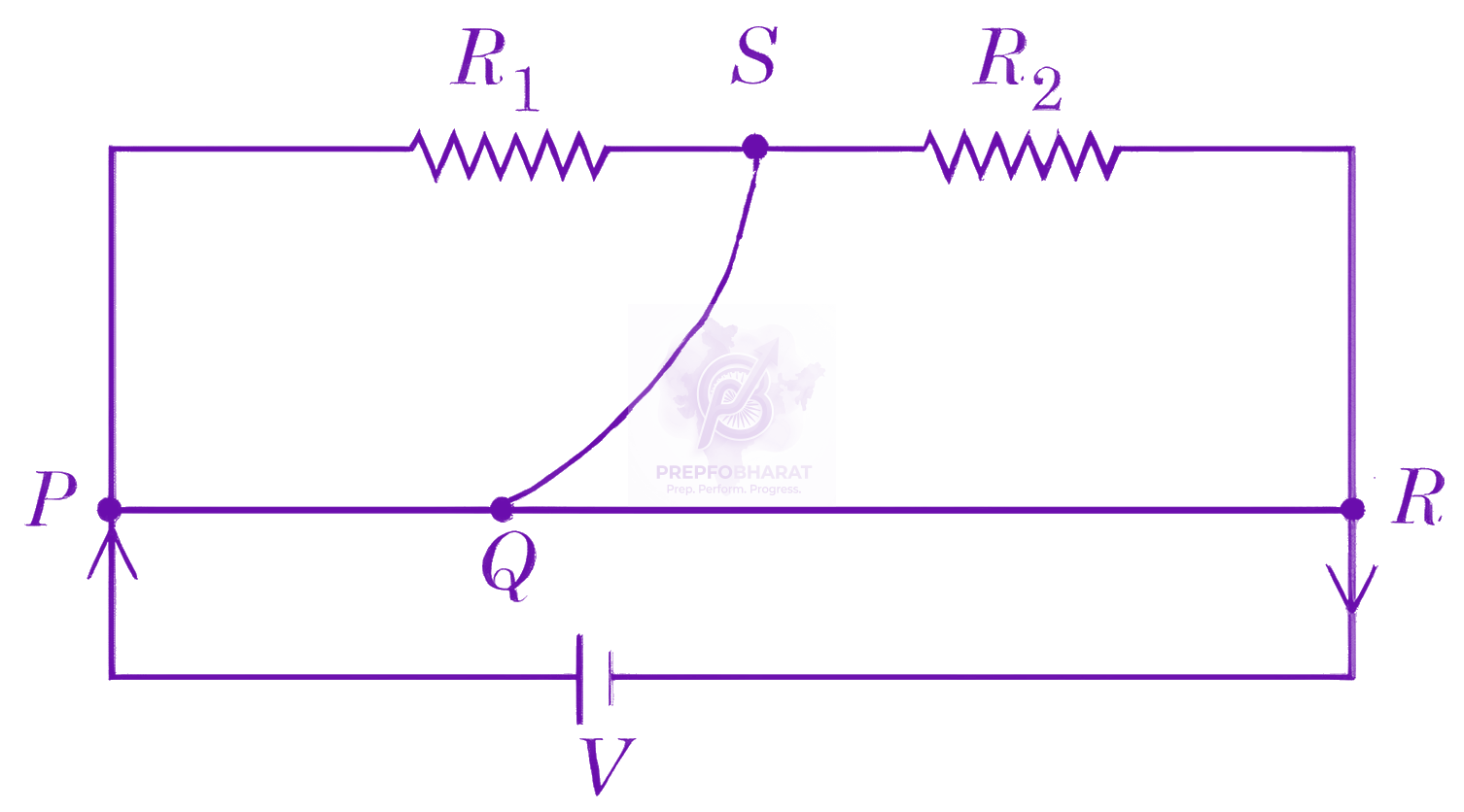 JEE Main 2026 Physics, Current Electricity — question figure
