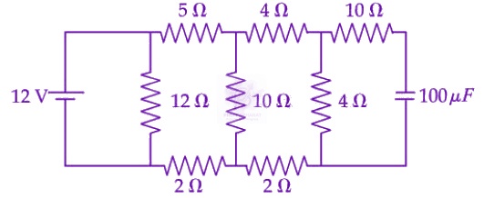 JEE Main 2026 Physics, Current Electricity — question figure