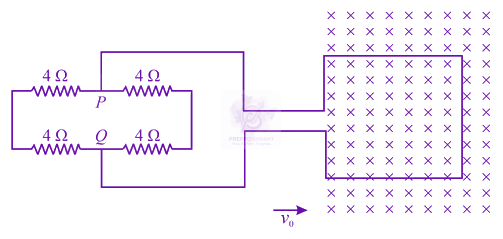 JEE Main 2021 Physics, Electromagnetic Induction — question figure